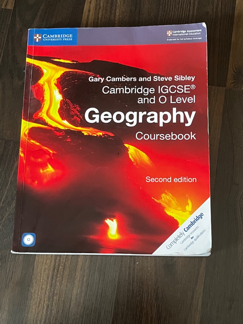 Geography Coursebook Cambridge IGCSE and O Level Second Edition, Buku & Alat Tulis, Buku