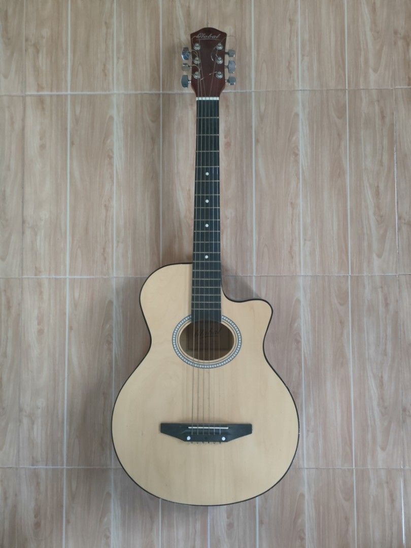 Global Acoustic Guitar Hobbies Toys Music Media Musical