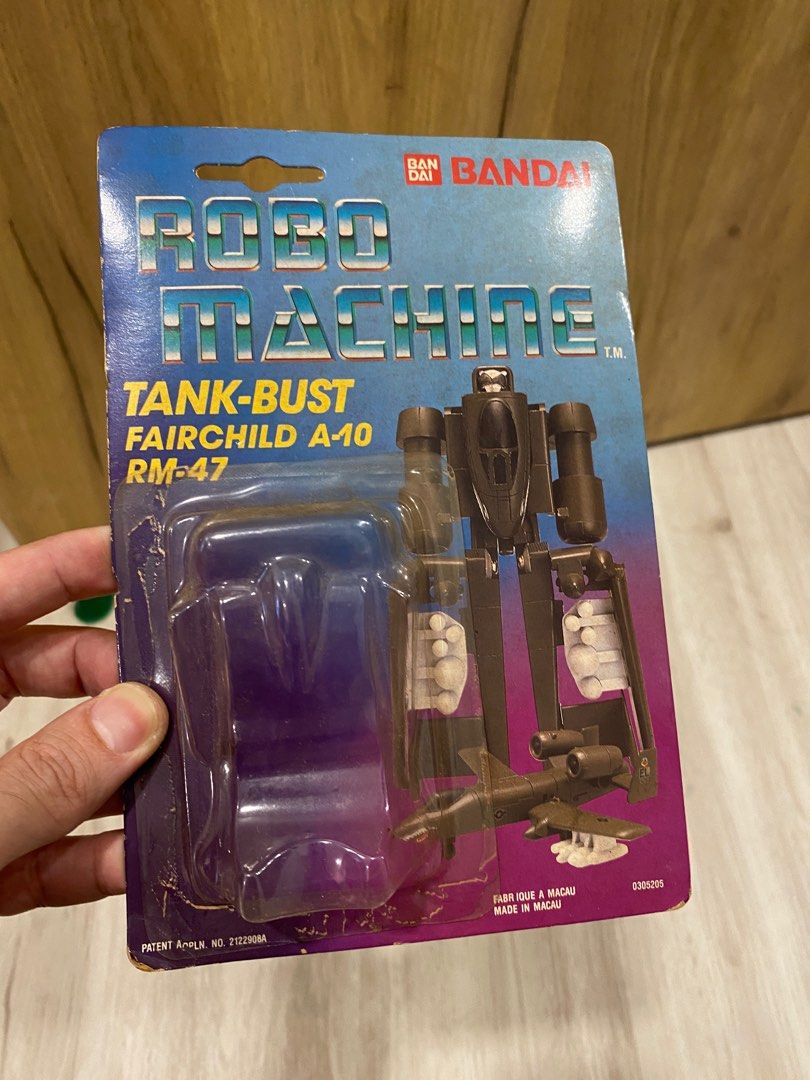 Robo Machine Gobots RM-103 Zarios Invader – Blister Neuf MOSC Bandai 1985, échelle 1:6