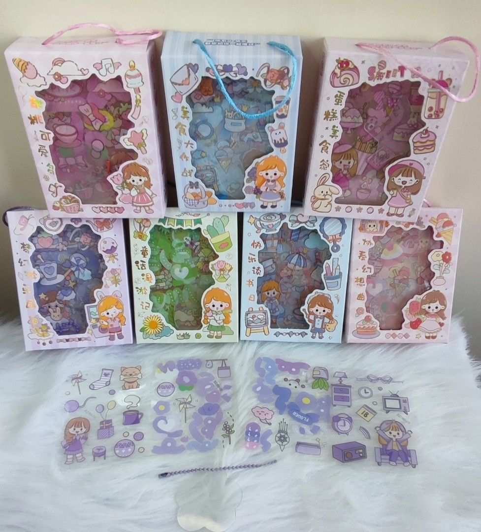 Goo Card With Cute Sticker Set, Hobbies & Toys, Stationery & Craft ...