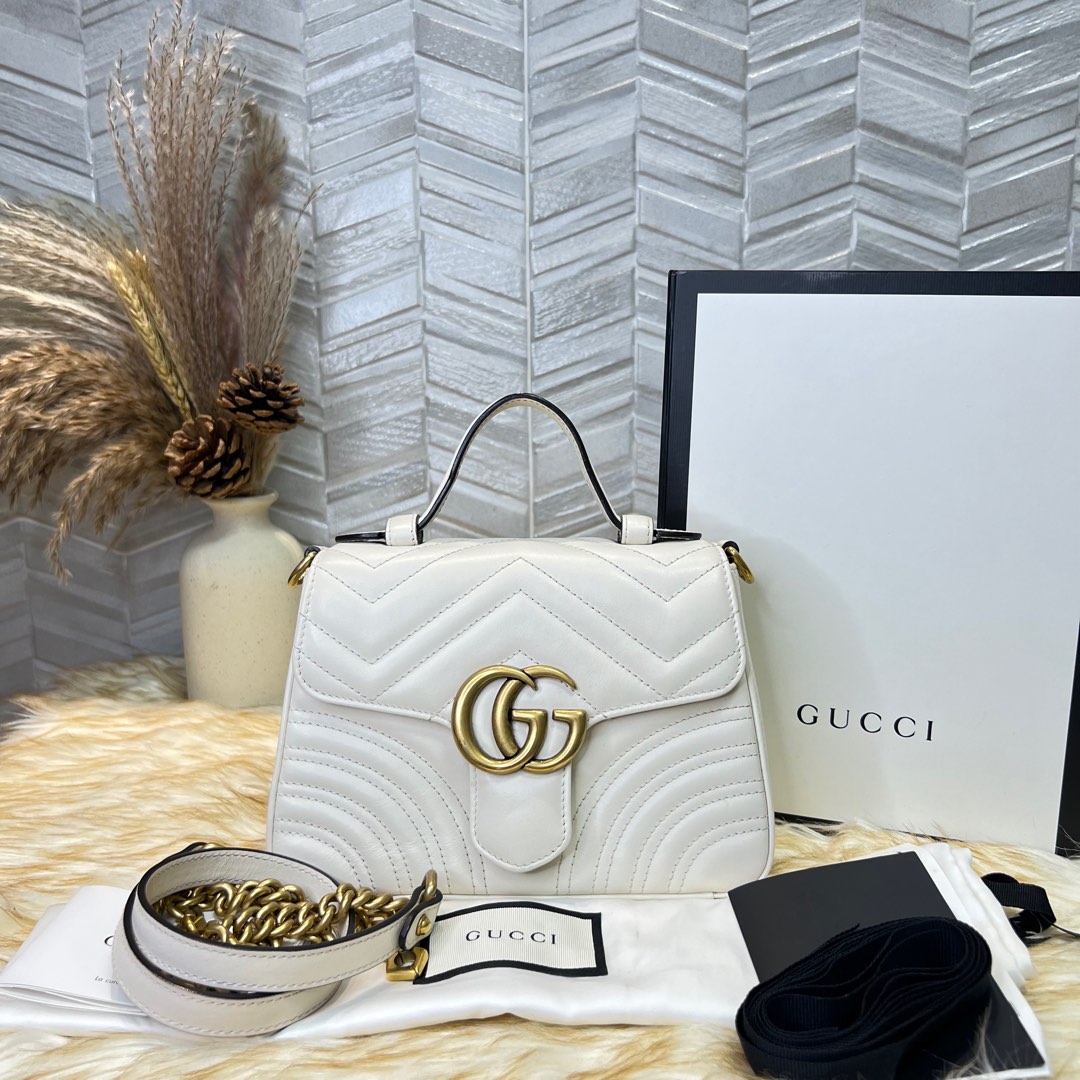Gucci Marmont Top Handle Mini on Carousell