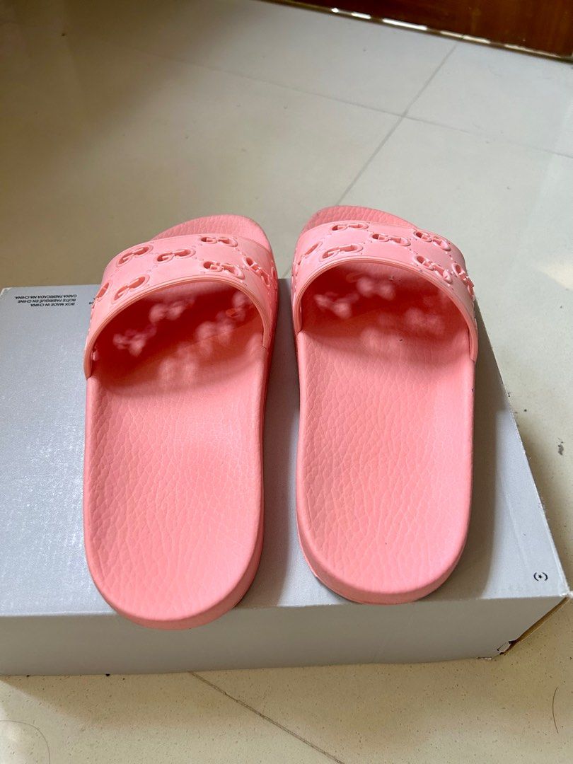 Girls gucci slippers discount