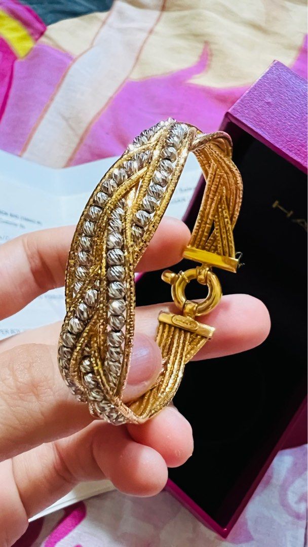 Italian gold bangles top