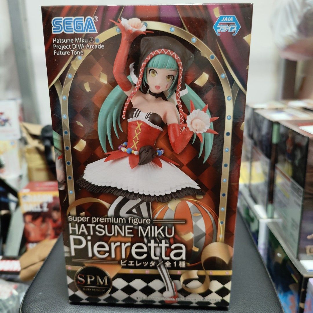 SEGA Hatsune Miku Pierretta Super Premium Figure Hatsune Miku Project DIVA  Arcade Future Tone Hatsune Miku (