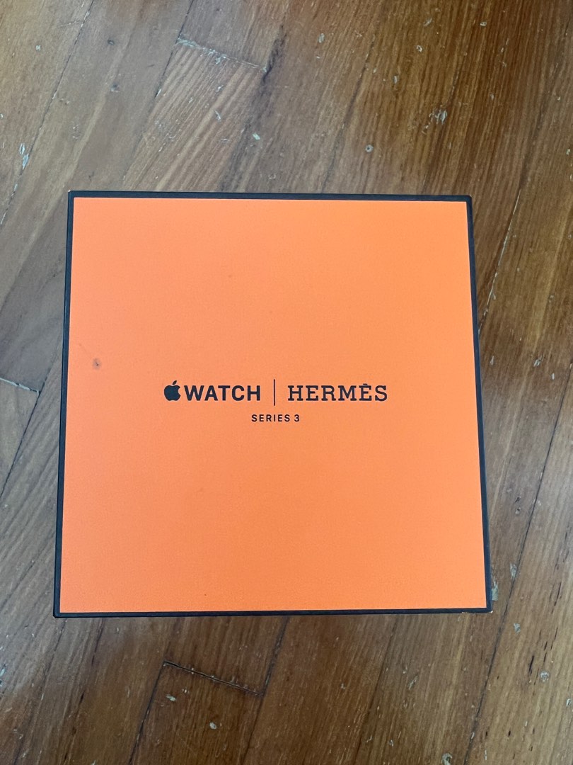 Hermes Apple Watch box, Men's Fashion, Watches & Accessories, Accessory