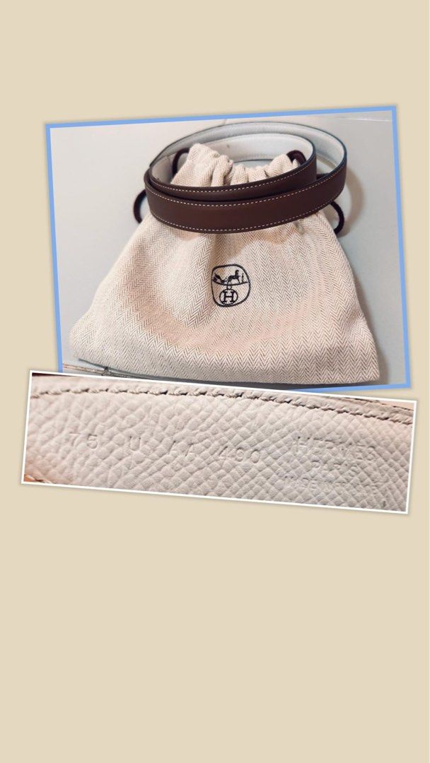 Hermes belt dust bag clearance