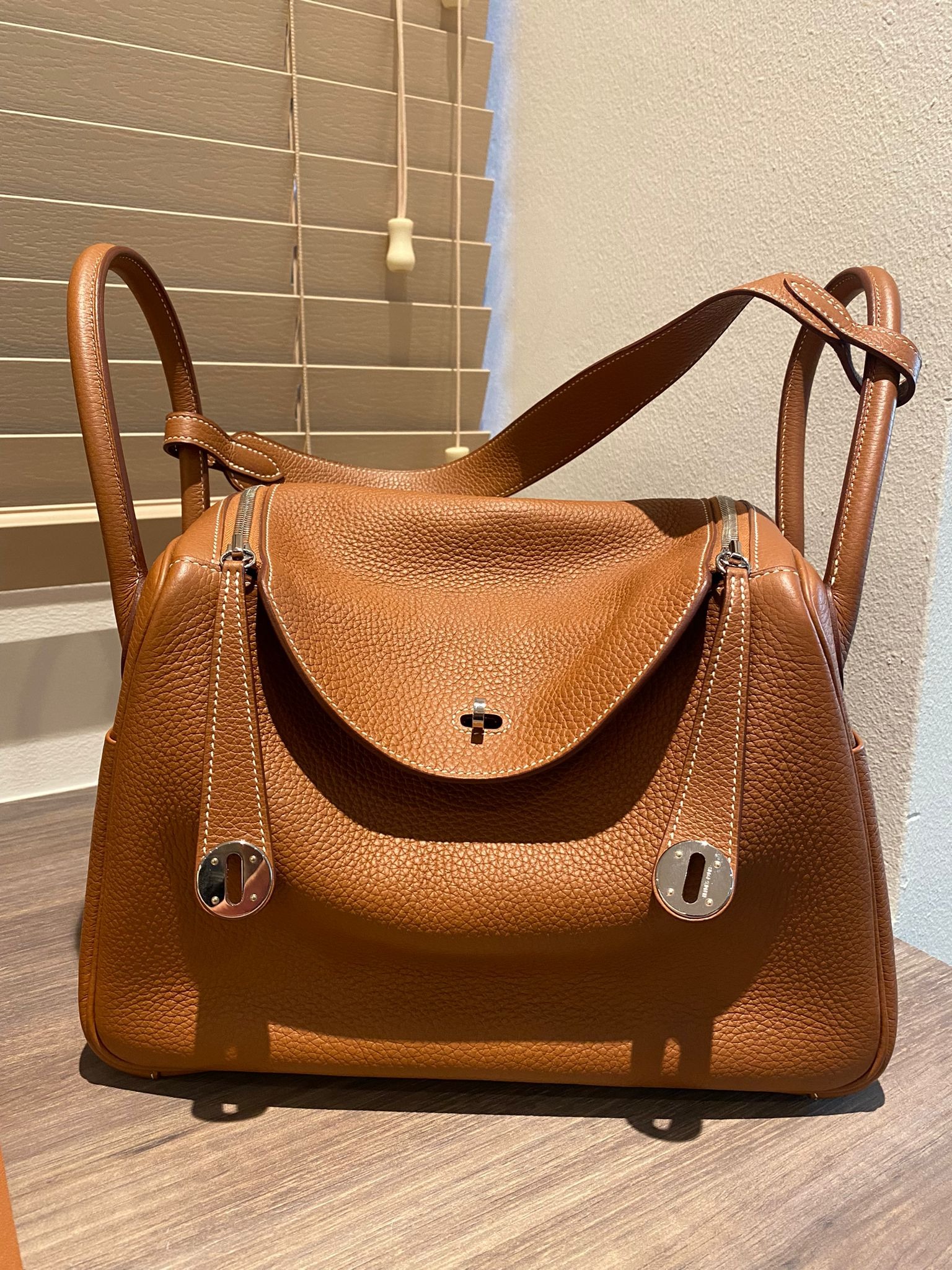 Hermes lindy online 30 gold