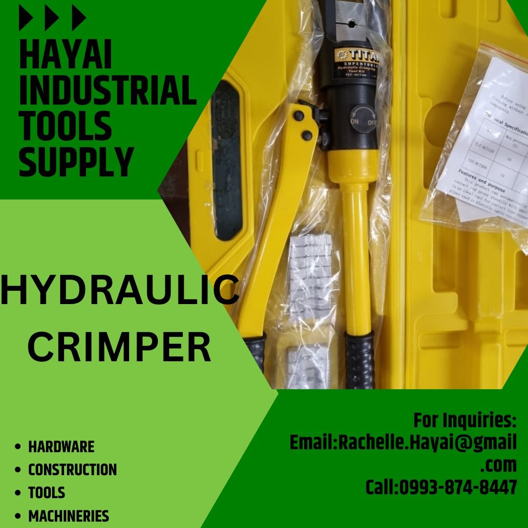 HYDRAULIC CRIMPER on Carousell