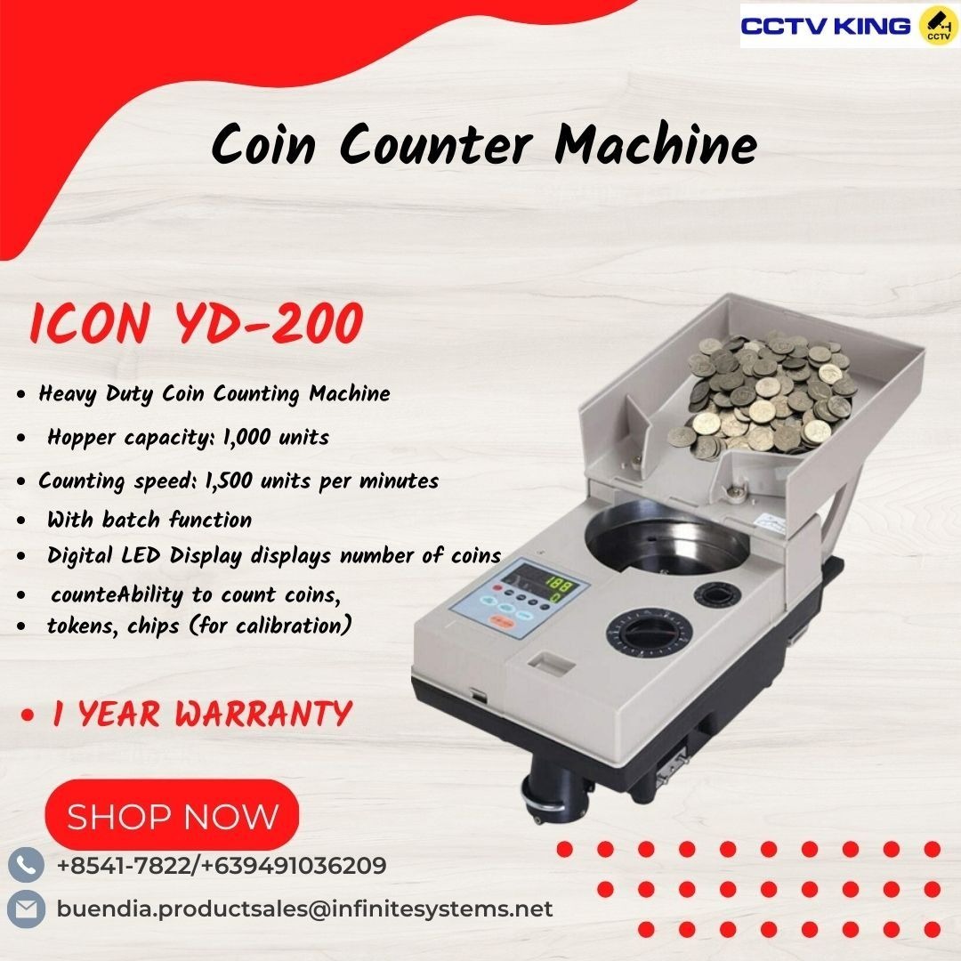 ICON YD200 COIN COUNTER MACHINE on Carousell