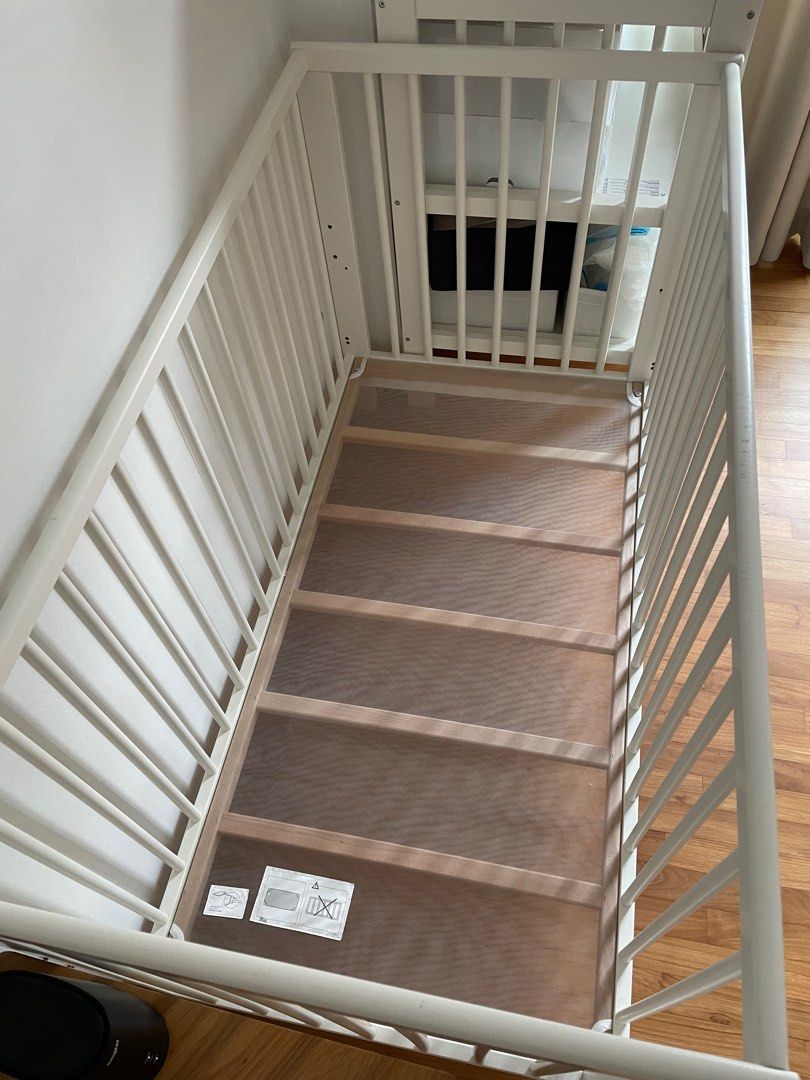 IKEA baby cot, Babies & Kids, Baby Nursery & Kids Furniture, Cots ...