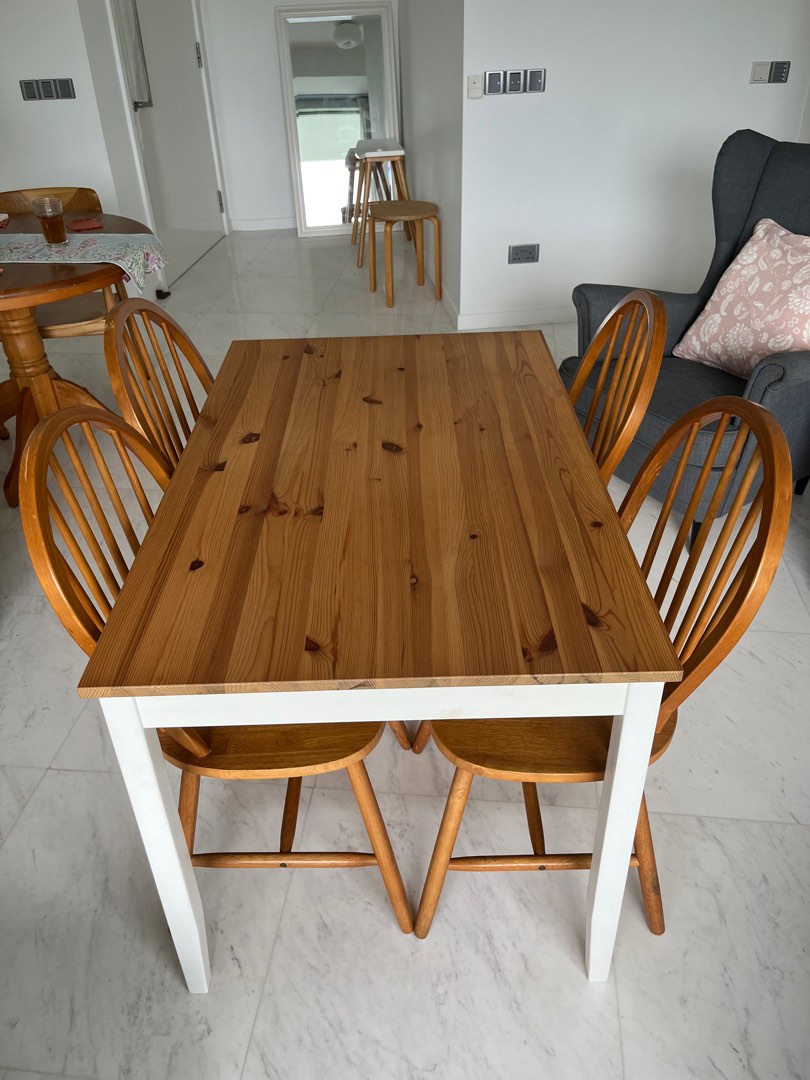 IKEA Dining table set, Furniture & Home Living, Furniture, Tables