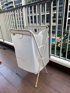 ✅Delivery-IKEA foldable washable laundry basket with stand