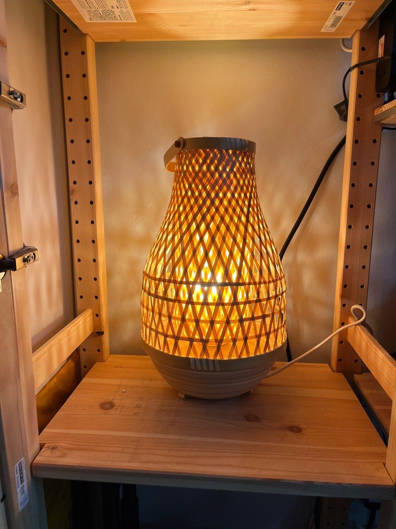 Ikea Misterhult table lamp Furniture Home Living Lighting Fans