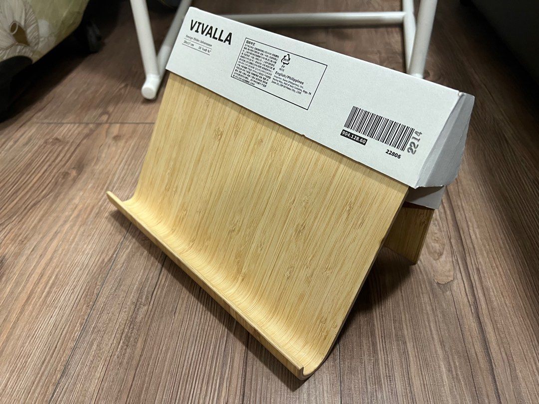 IKEA VIVALLA Tablet Stand (Bamboo), Computers & Tech, Parts