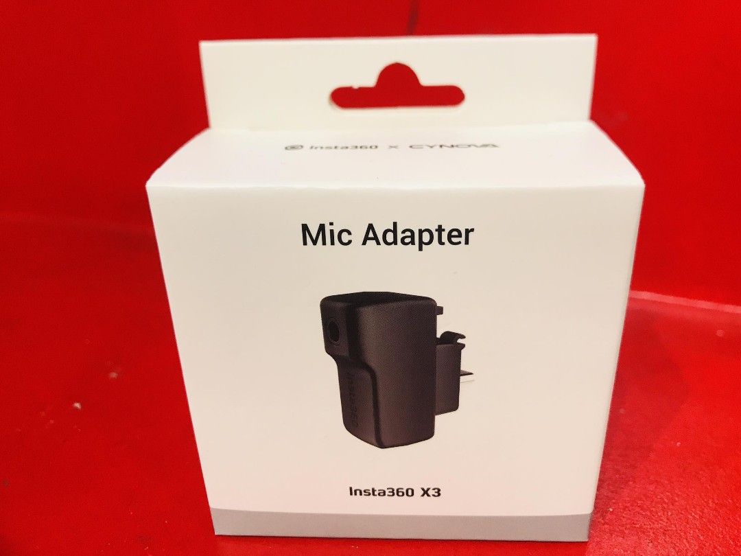 Insta360 Mic Adapter (Category: Camera Bags & Carriers) located in Makati City. Submitted by techubstoreandaccessories (Listing ID 1236128497, Image 1). Description: Insta360 Mic Adapter Onhand ready to ship‼️‼️ ✅BRANDNEW ORIGINAL & SEALED ✅ACTUAL PICTURE POSTED ✅ACCEPT WALK IN/PICK UP CLIENT (Mon-Fri 8am-7pm)( Saturday10am-4pm) 📍Location: Evangelista St. Makati City ✅ACCEPT BULK ORDERS WITH DISCOUNT ✅MODE OF PAYMENT: CASH/GCASH/BDO/BPI (BANK TR