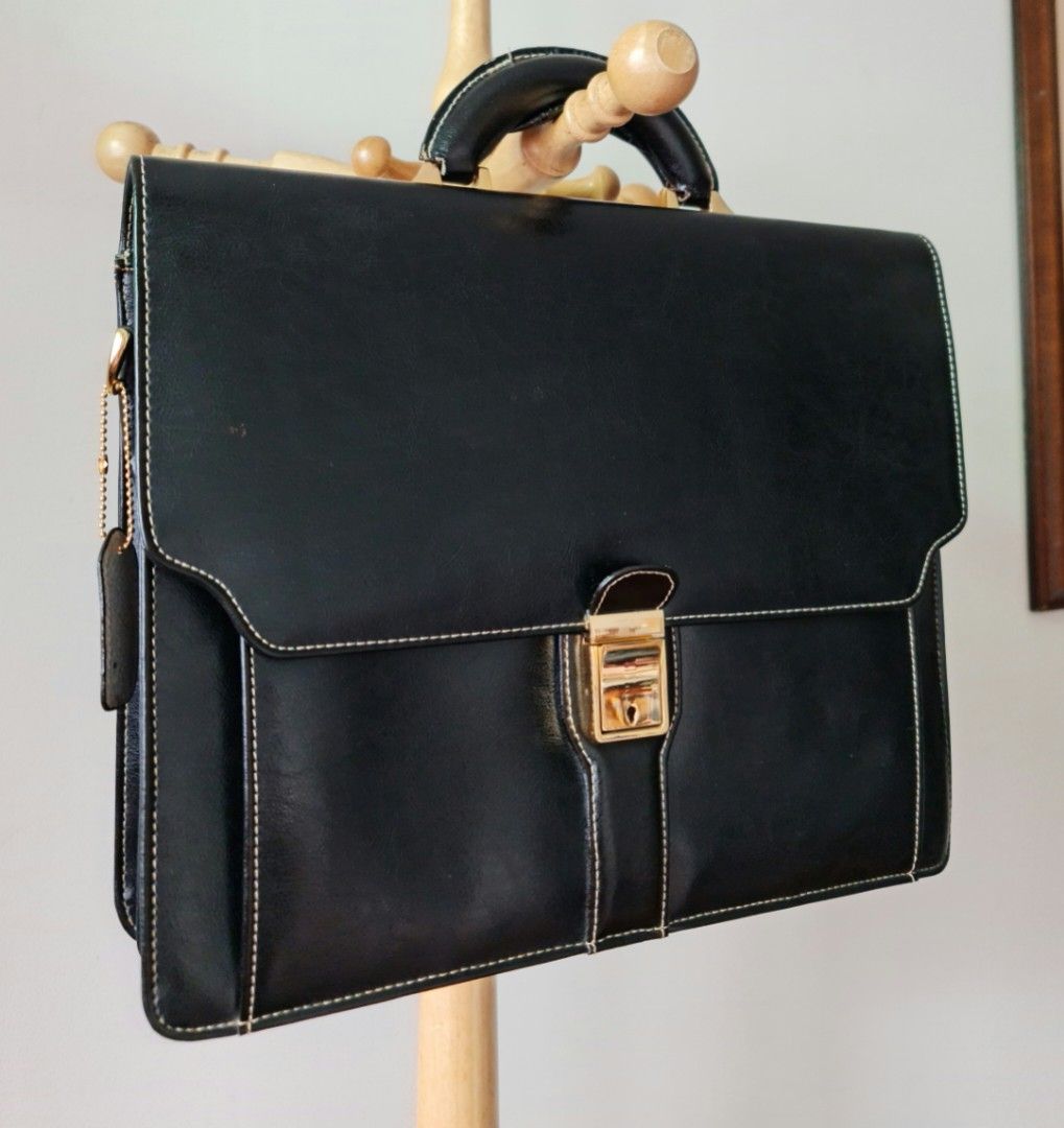 Japanese online leather briefcase