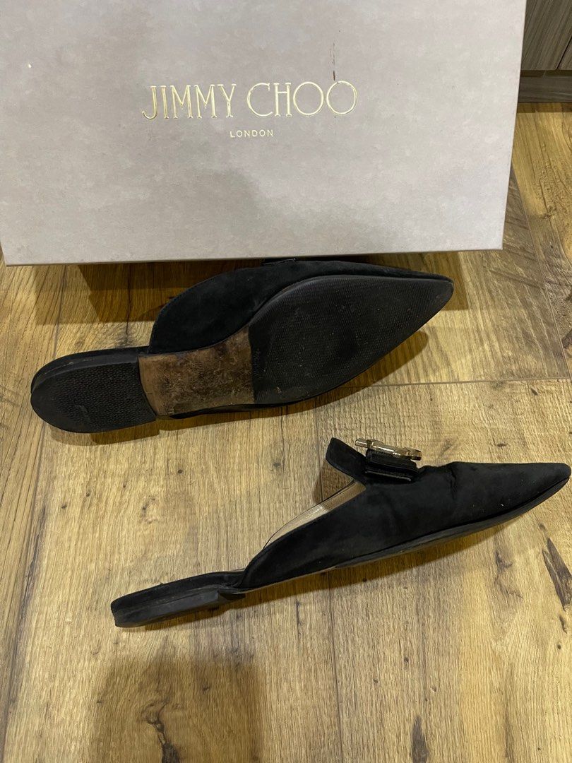 Jimmy Choo Galaxy Flat 39.5 Luxury Sneakers Footwear on Carousell
