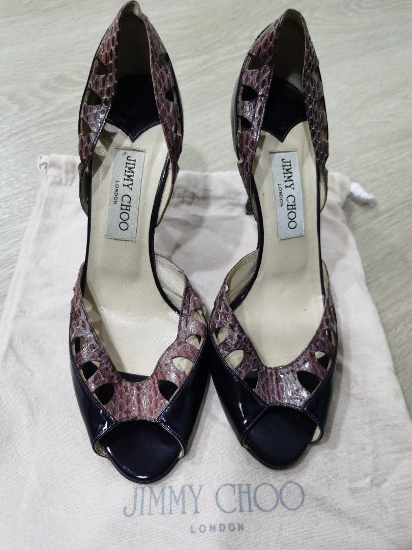 Purple jimmy choo shoes hot sale