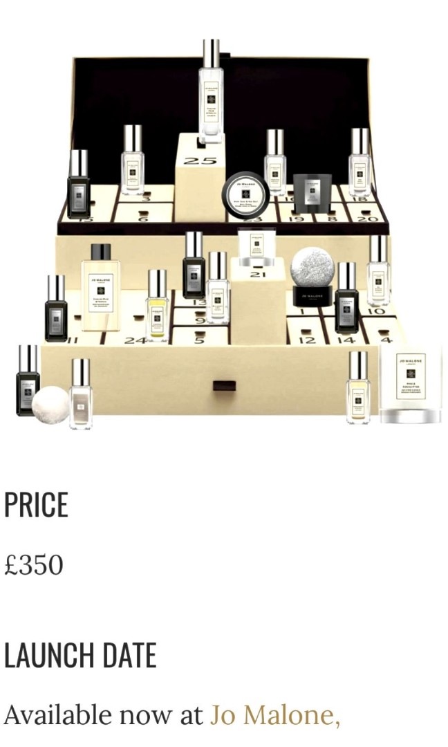 Jo Malone Advent Calendar on Carousell