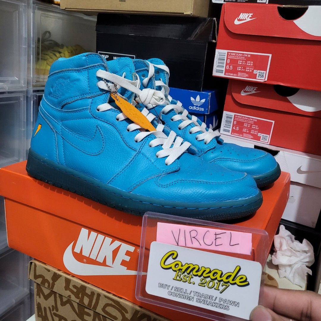 Jordan 1 gatorade blue mens top