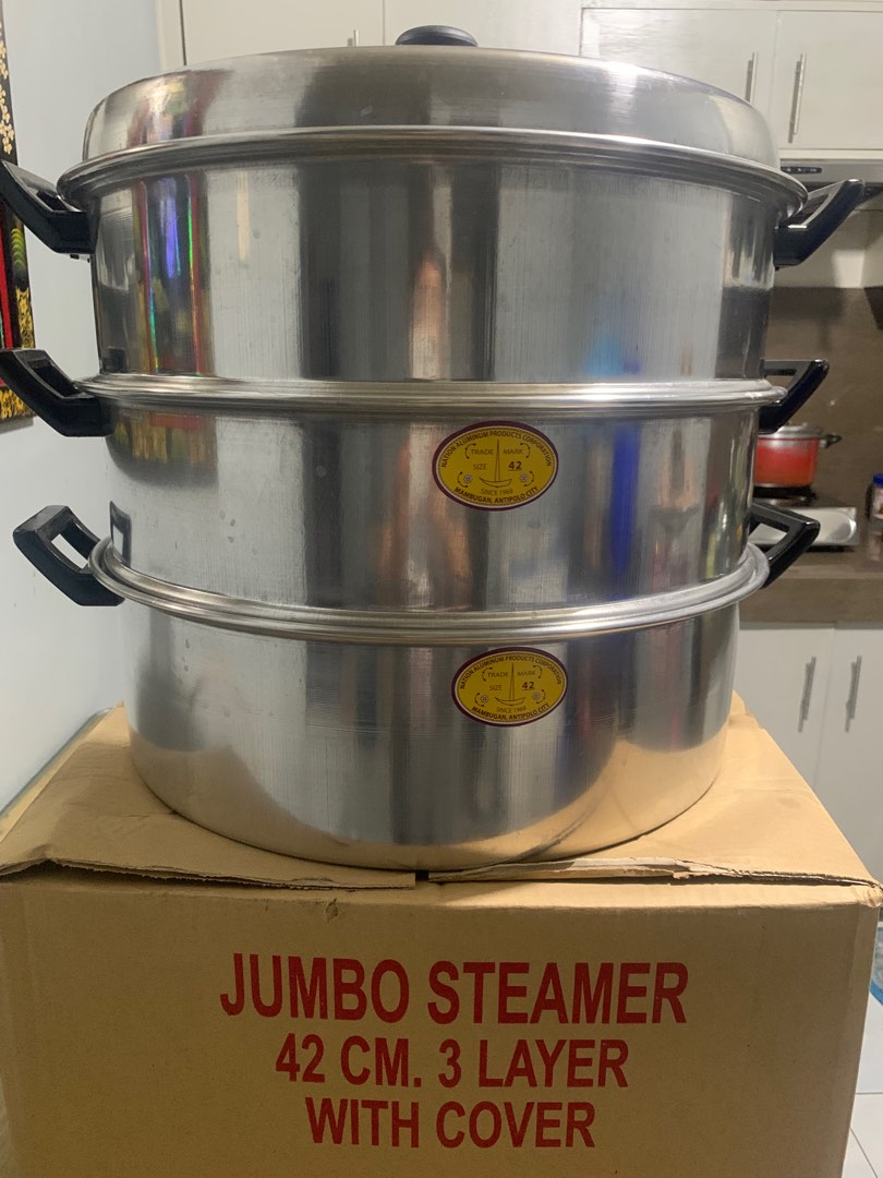 Jumbo commercial steamer, Furniture & Home Living, Kitchenware