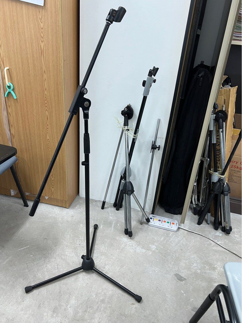 K & M Microphone Stand, Audio, Microphones on Carousell