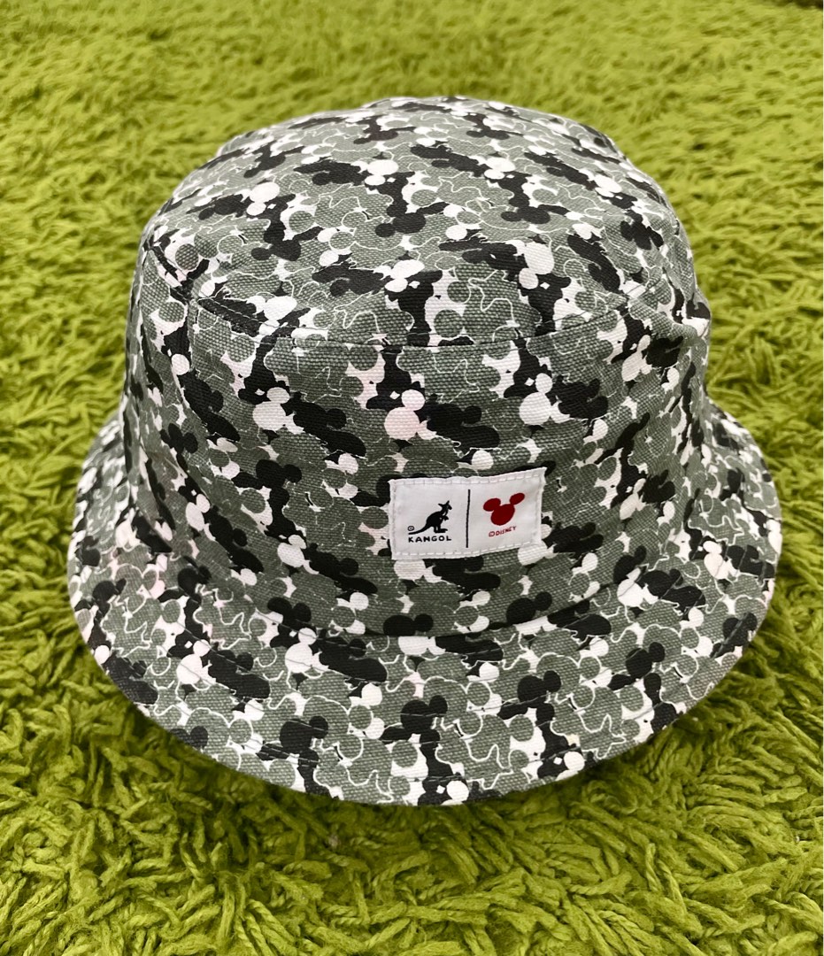 Kangol camo best sale bucket hat