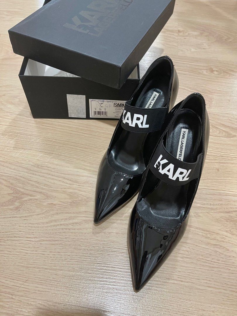 Karl lagerfeld shoes discount heels