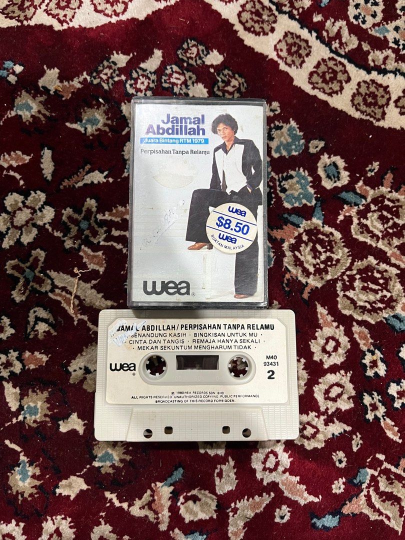 kaset melayu jamal abdillah cassette, Hobbies & Toys, Music & Media ...