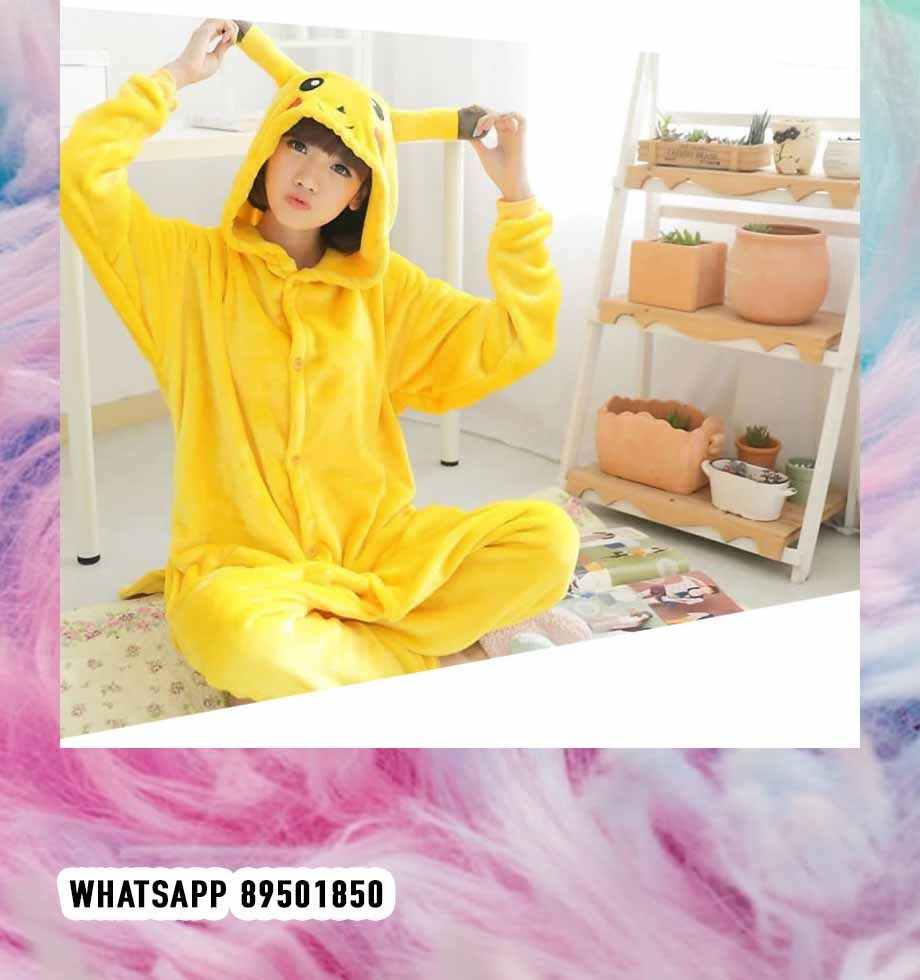 Kawaii Animal onesies Pajamas for adult Animal footed Pajamas