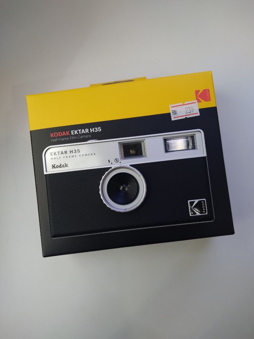 KODAK EKTAR H35 Half Frame Film 35mm Reusable Camera with Flash SEALED  Brand New