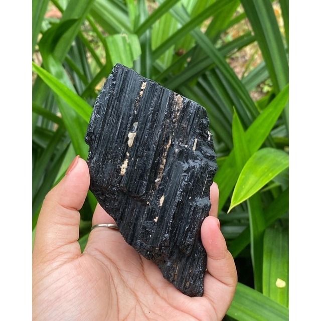 Large raw 2025 black tourmaline