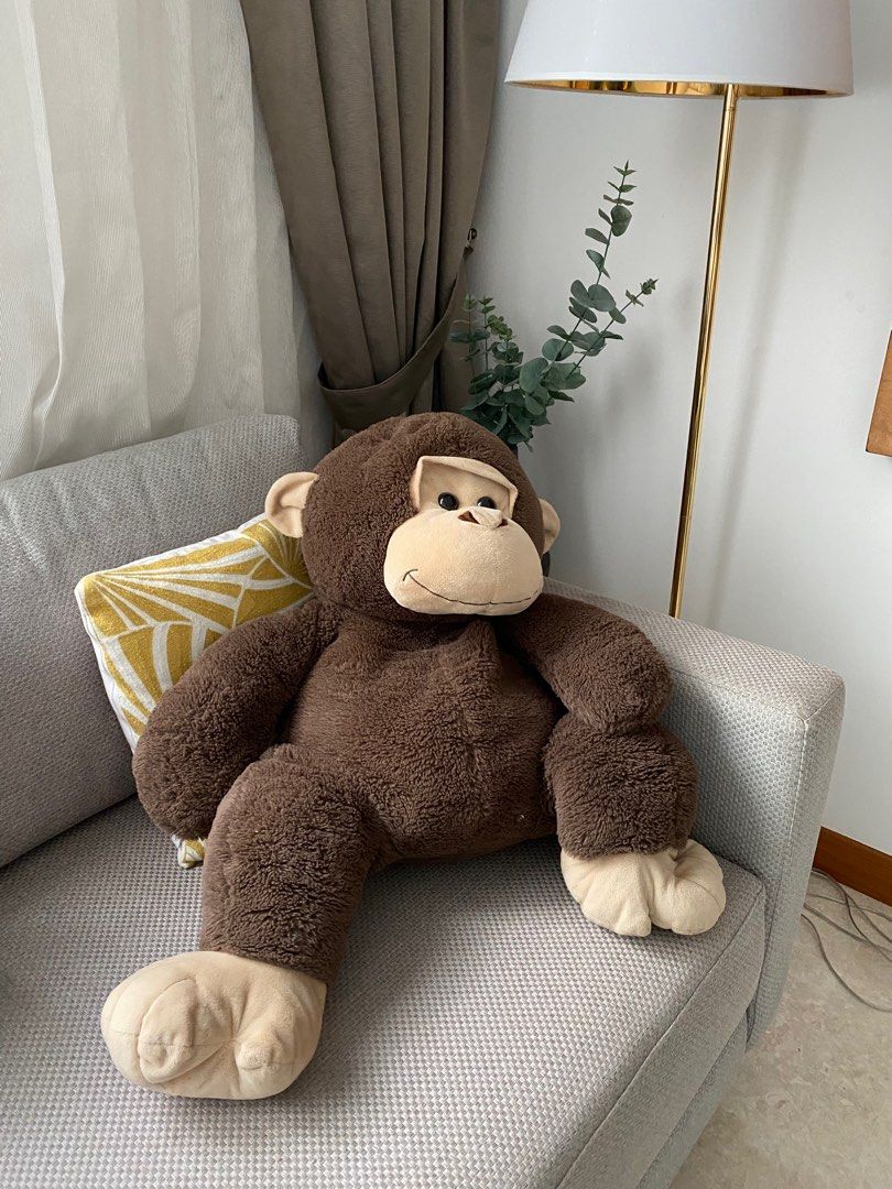 Large Stuffed Toy Monkey