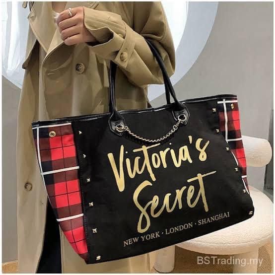 Victorias Secret tote/travel bag, Women's Fashion, Bags & Wallets, Tote Bags  on Carousell