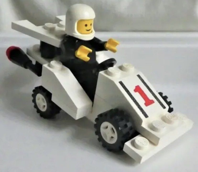 Lego 6604 legoland 跑車racing car vintage city 城市, 興趣及遊戲