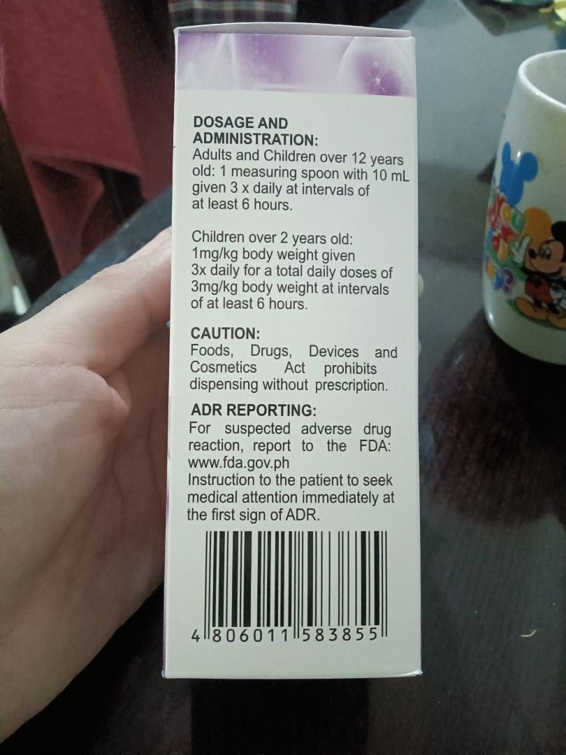 LEVOPRONT 30mg/5ml syrup, Health & Nutrition, Medical Supplies & Tools