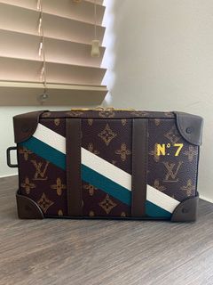 Louis Vuitton Vertical Box Trunk Bag SS22 Monogram/Green Virgil