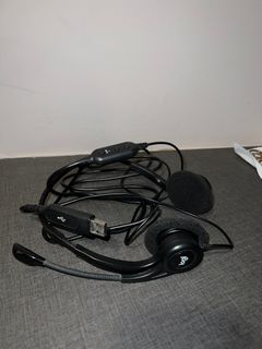 Logitech H370 USB Headset, Audio, Headphones & Headsets on Carousell