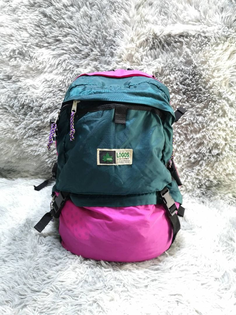Logos Tri Color Hiking Backpack Bag on Carousell