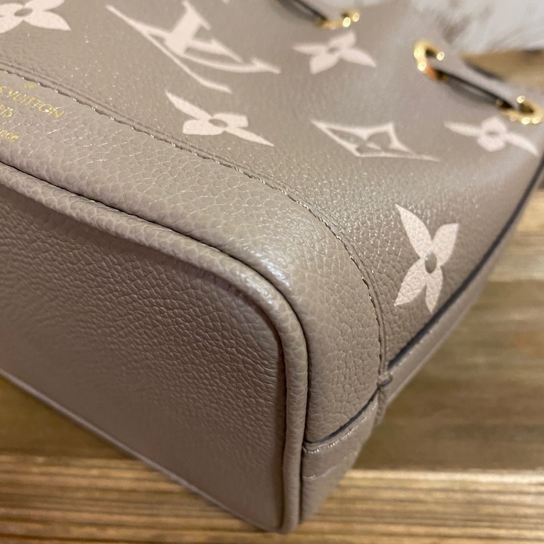 Louis Vuitton Nano Neo Beige Bucket Bag, Luxury, Bags & Wallets on