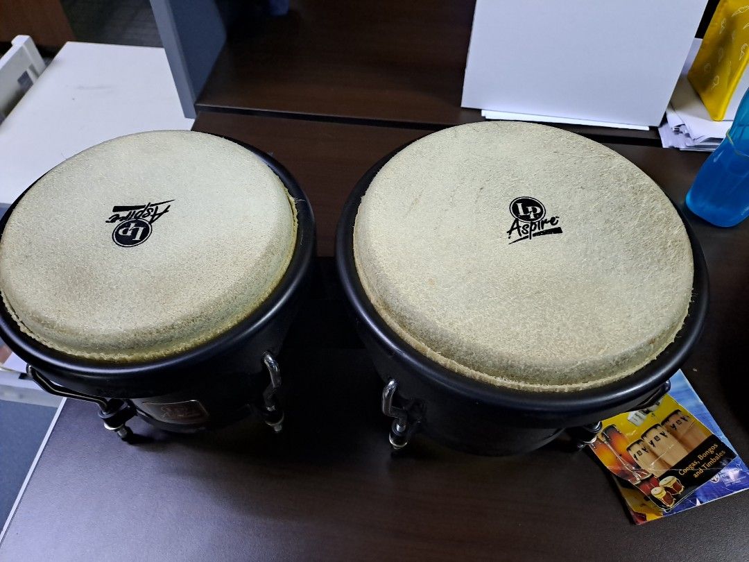 LP Aspire Bongo with stand, Hobbies & Toys, Music & Media, Musical