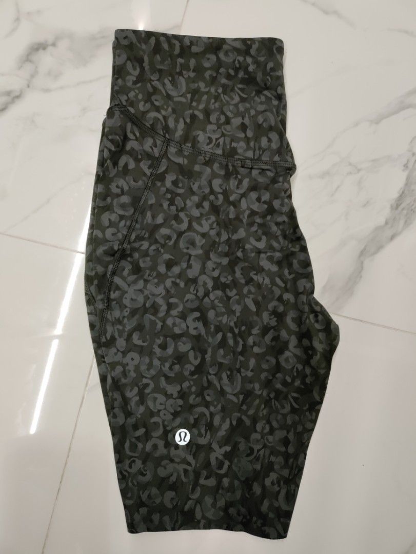 Women's size 4 'LULULEMON Base Pace' Gorgeous charcoal grey camo tights -  EUC, Women's Fashion, Clothes on Carousell