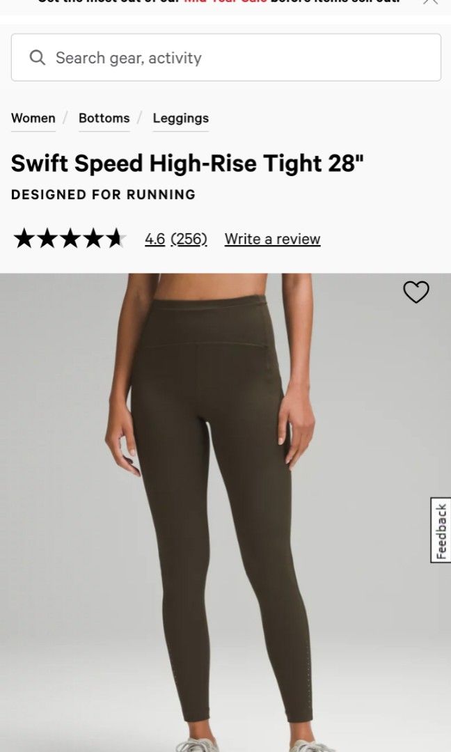 Swift Speed High-Rise Tight 28, Women's Leggings/Tights