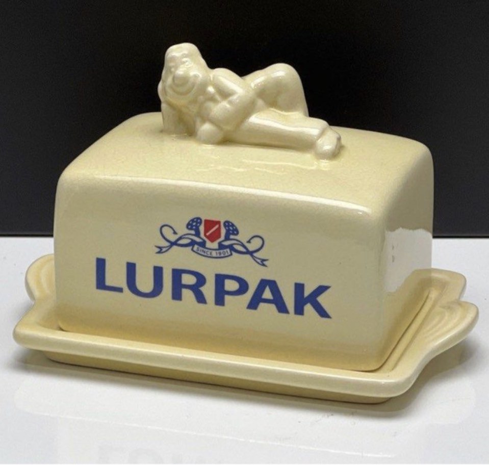 Lurpak Ceramic Butter Dish (Brand New), Hobbies & Toys, Memorabilia
