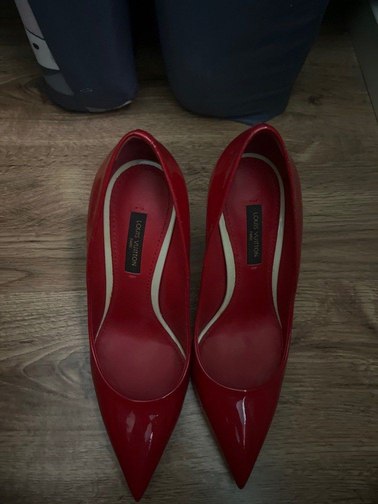 LV Patent Heels