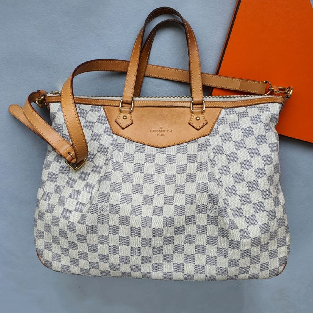 LV Sperone BB Damier Azur Canvas, Luxury, Bags & Wallets on Carousell