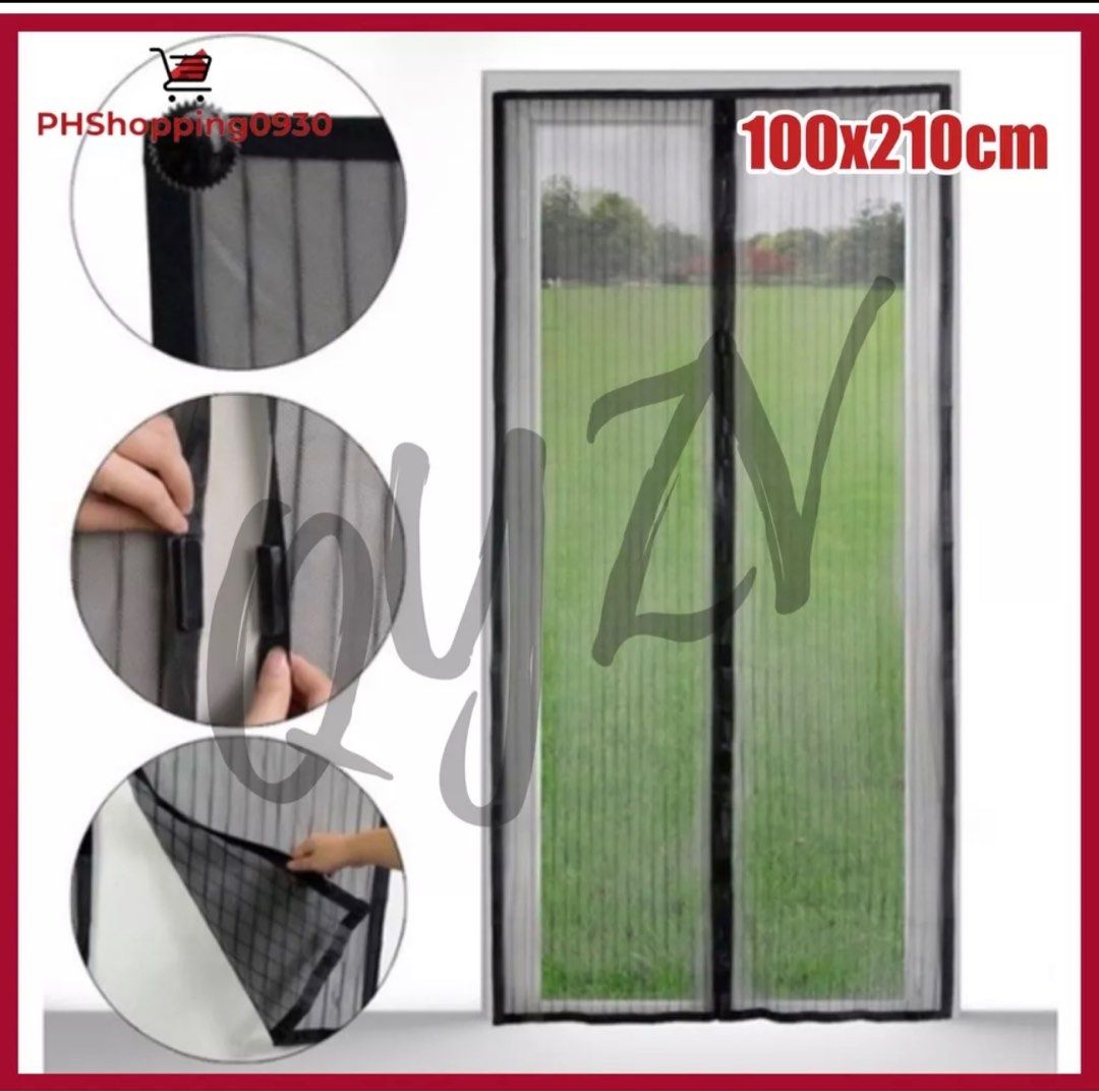 Magic mesh door (Category: Other Home Furniture) located in Manila. Submitted by fancystylemanila (Listing ID 1236103045, Image 1). Description: Deformed box, brand new item.