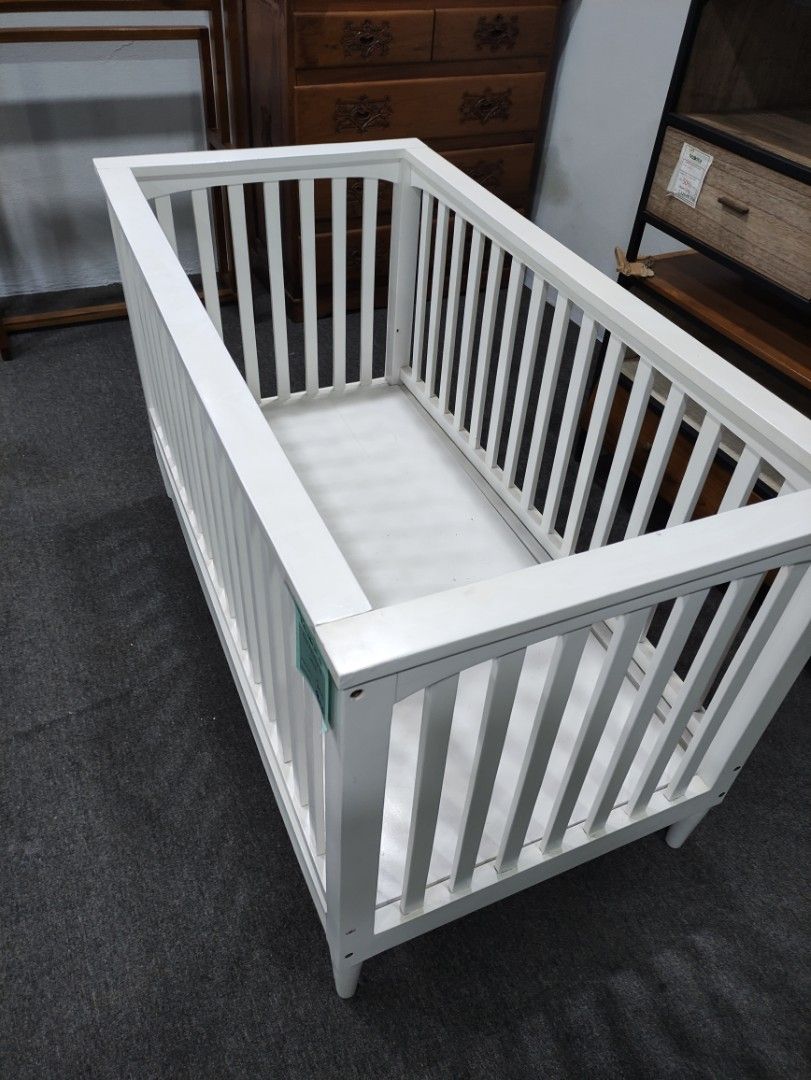 Mahogany wood baby cot Babies Kids Baby Nursery Kids Furniture Cots Cribs on Carousell