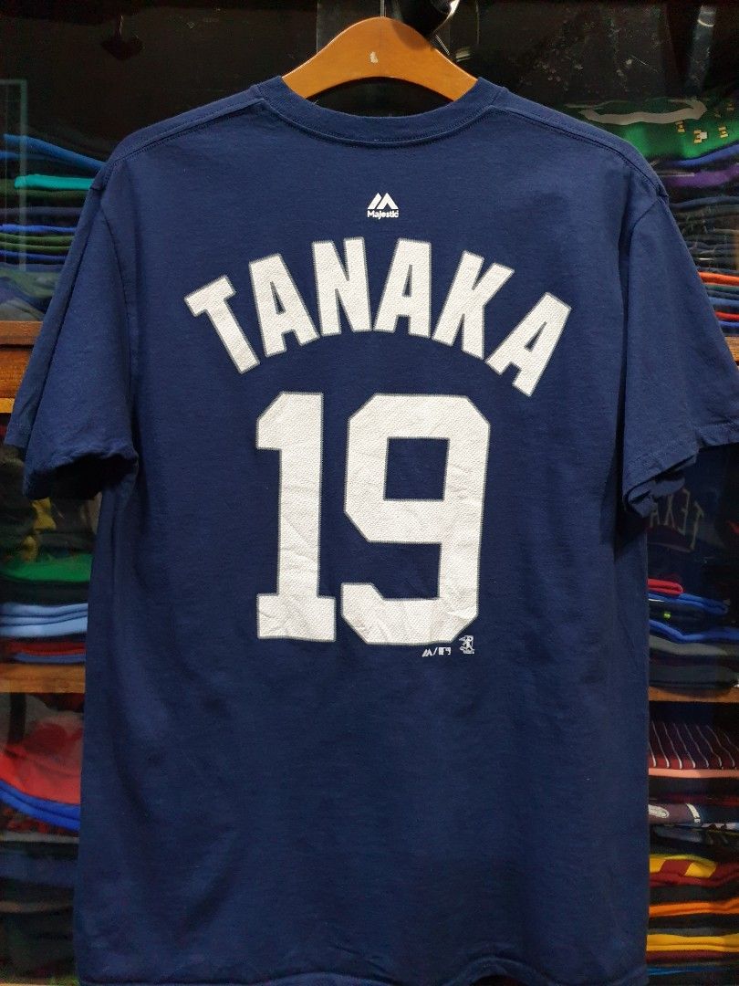 Majestic New York Yankees 19 Tanaka Men's T-shirt Size L -  Sweden