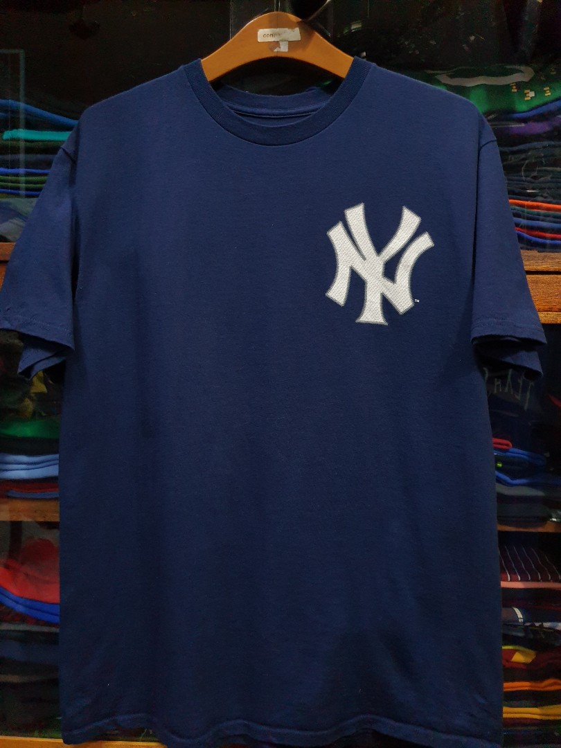 Majestic New York Yankees 19 Tanaka Men's T-shirt Size L 